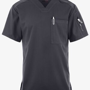 Barco Uniforms Black V-Neck Scrub Top